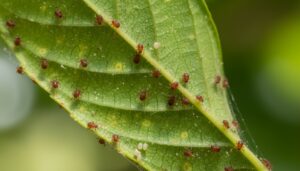 spider mites close up