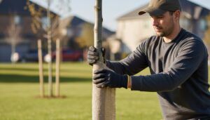 tree wrapping for winter