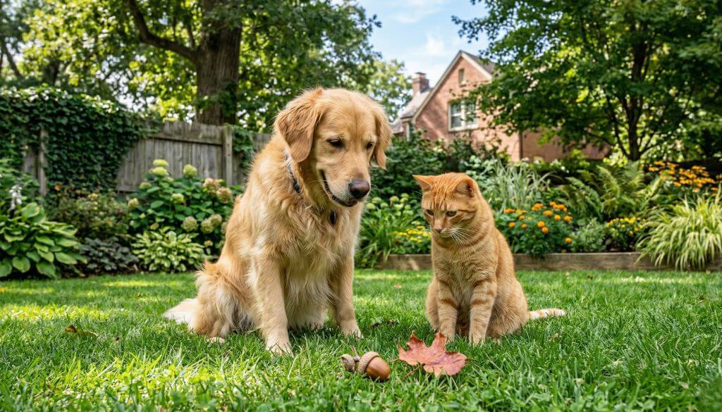 toxic trees for dogs and cats in ny yard