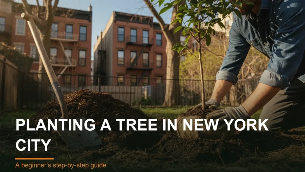 planting a tree in new york city